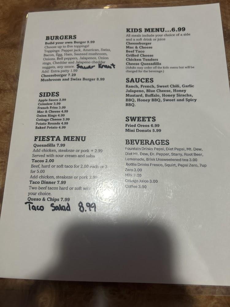 Getaway Bar & Grill Menu image 2