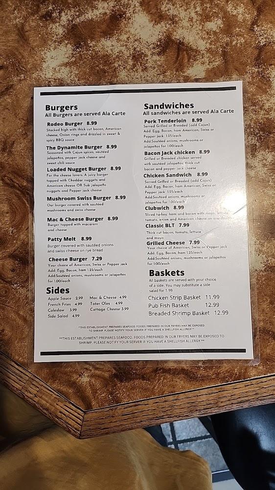 Getaway Bar & Grill Menu image 4